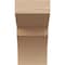 Ekena Millwork 5-inch W x 6-inch D x 10-inch H Monterey Rough Cedar Woodgrain TimberThane Knee Brace, Primed BRCUR05X06X10MONRCPR - alternate 5